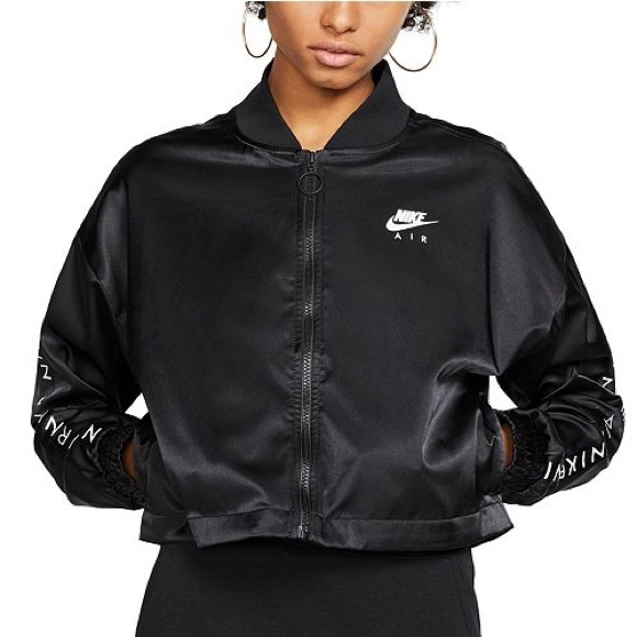 Nike Jackets & Blazers - Women's Air Cropped Satin Track Jacket